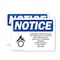 Signmission Flammable Storage Building Fuel Sign, Vinyl Decal, 7in W x 5in L, 2PK OS-2PACK-NS-D-57-L-12779 - alternate 1